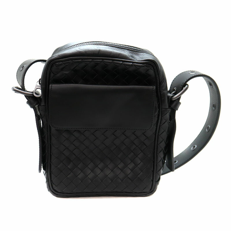 Bottega Veneta Shoulder Bag Leather Black